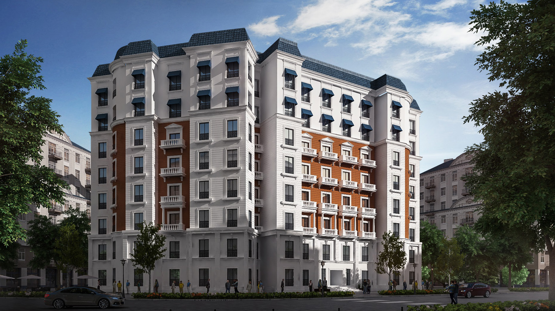 الحي اللاتيني العلمين الجديدة الساحل الشمالي Sed العقارية – Latin District New Alamein