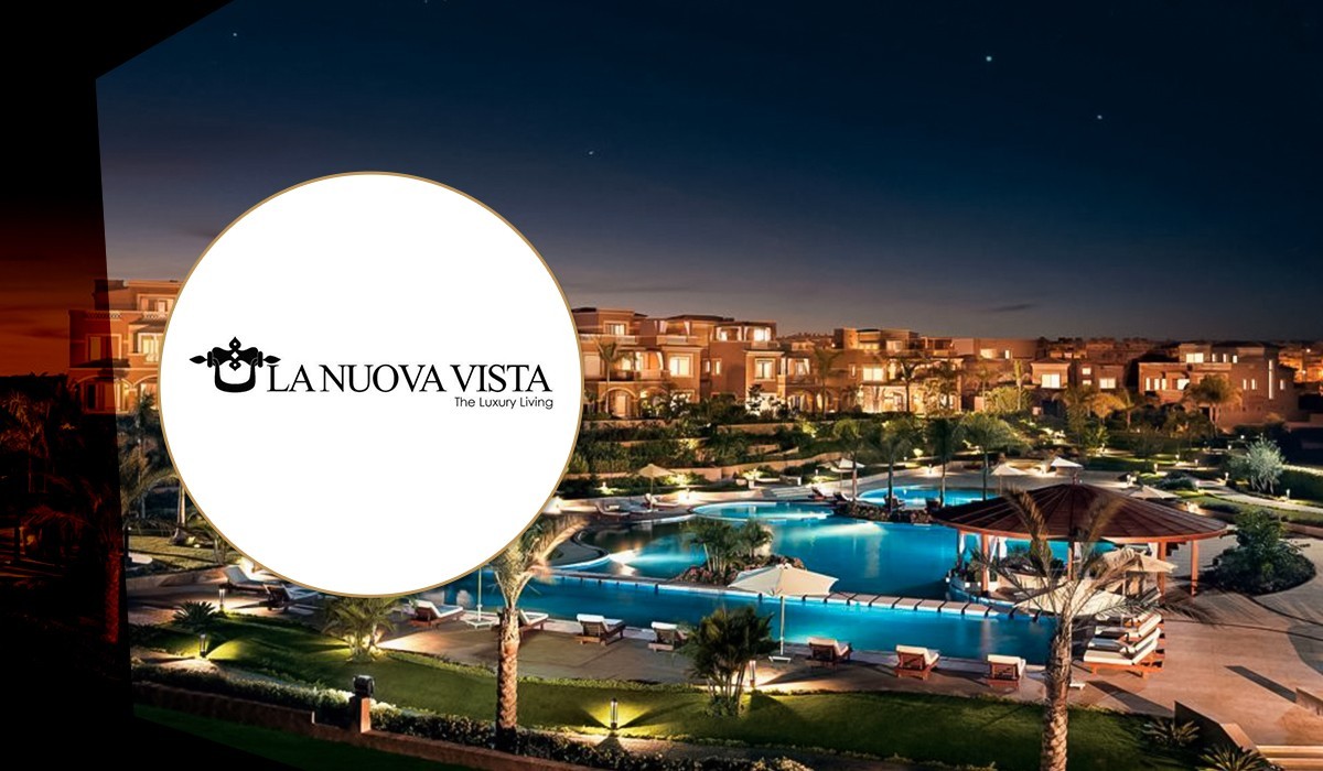 In New Cairo, book your villa in La Nuova Vista compound with an area of 654 m²