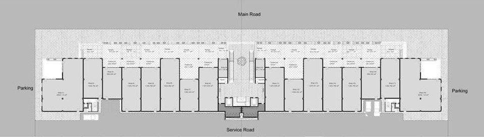 Find out the price of a store with an area of ​​100 meters in Saray Mall, New Cairo