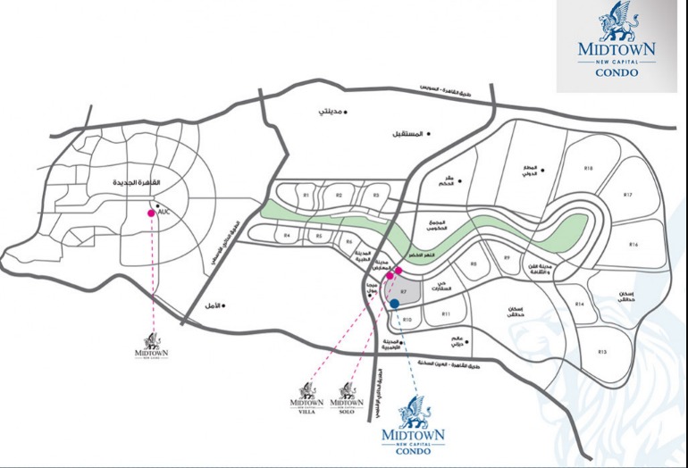 سارع بحجز محلك بمساحة تبدأ من 125 متراً في مول ميدتاون كوندو العاصمة الجديدة