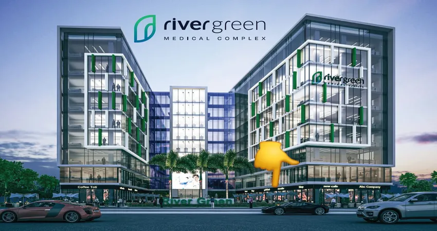 سارع بحجز عيادتك بمساحة تبدأ من 39 متراً في River green