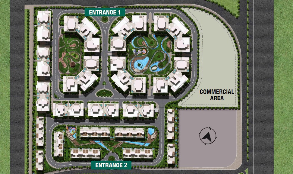 205 m² apartments for sale in Granda Life