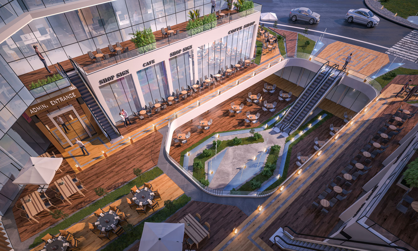 Unbeatable price at Kernel Business Hub New Cairo for 80 square meters Take advantage