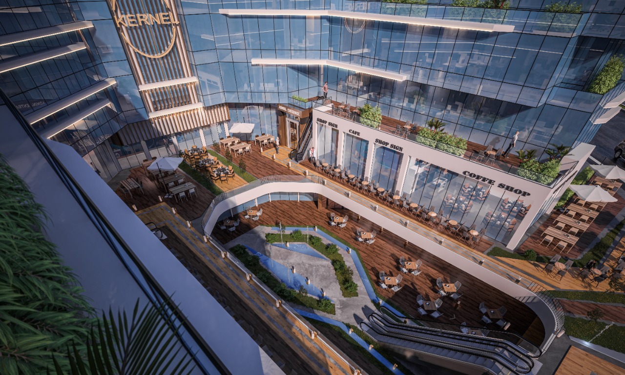 Units of 55 meters for booking in Kernel Business Hub Mall