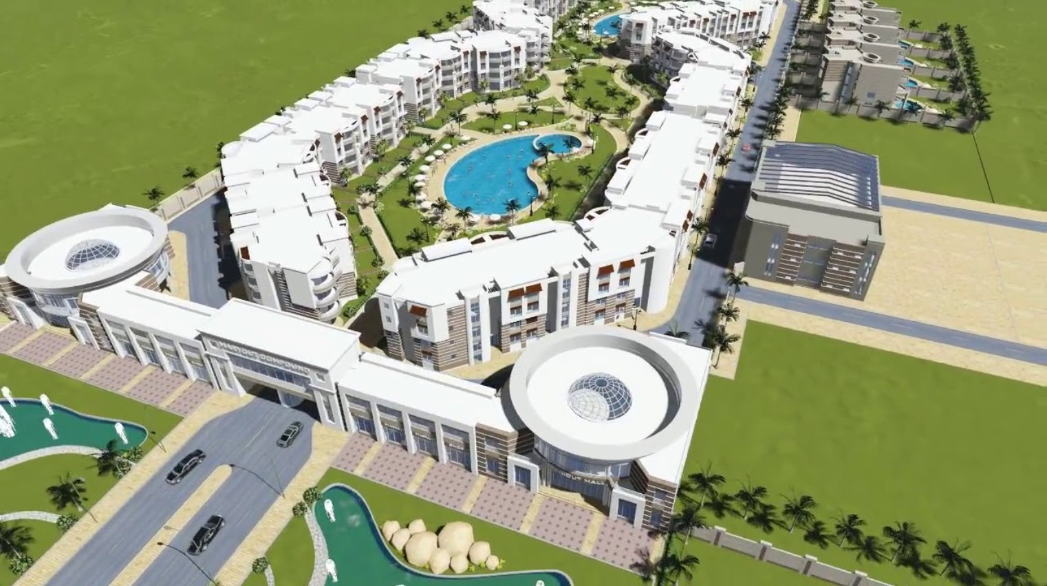 كمبوند اليكستند كينج ماريوت الاسكندرية السلام انتربيلد-  Alextend Compound King Mariout Alexandria