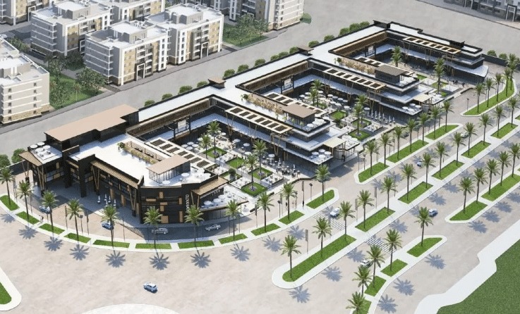 Immediate delivery of a shop 144m in Cloud East New Cairo