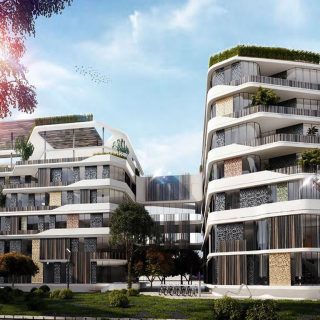 Seize the opportunity and get a townhouse with an area of 230 meters in The Lakes Bloomfields Compound