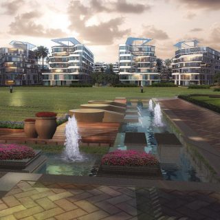 Seize the opportunity and get a townhouse with an area of 230 meters in The Lakes Bloomfields Compound