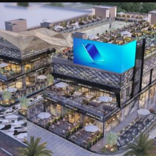 امتلك مكتب في مول في تراس التجمع الخامس فاليو بمساحة 90 متر