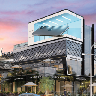 امتلك مكتب في مول في تراس التجمع الخامس فاليو بمساحة 90 متر