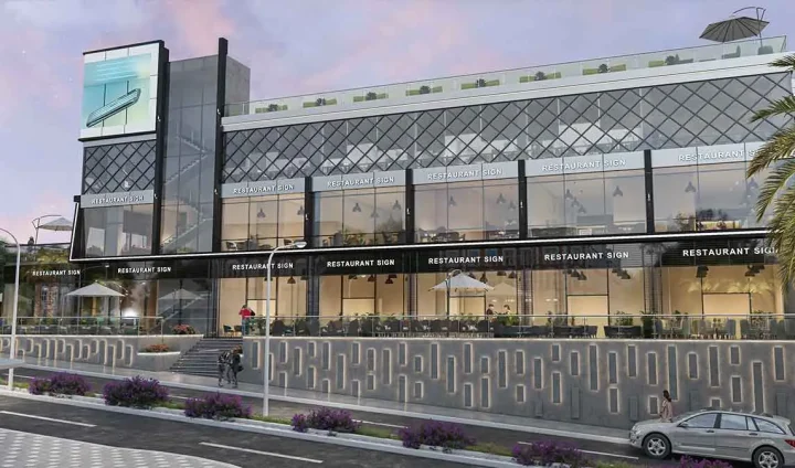 اشتري مكتب بمساحة 54 متر في مول في تراس القاهرة الجديدة