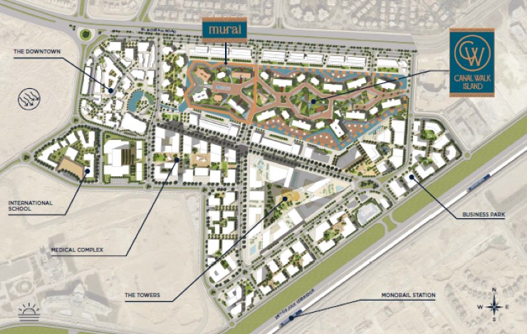 Hurry and Book in Canal Walk Island Sheikh Zayed Units Starting from 131m