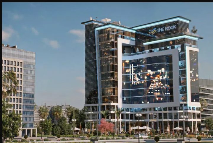 For sale with installment a 90m shop in The Rock Mall New Capital