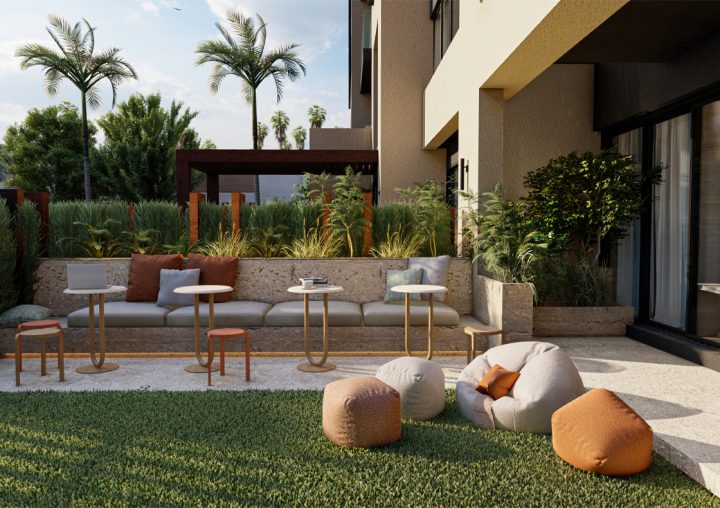 للبيع بالتقسيط استديو 60 متراً في كمبوند AZ Homes