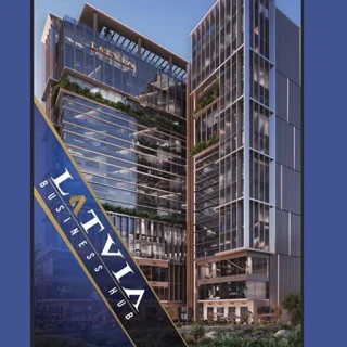 With an area of ​​35 meters own an office in Latvia Business Hub Mall